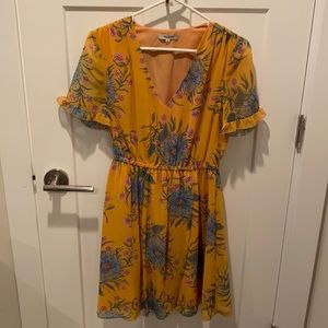 Madewell floral dress size 0
